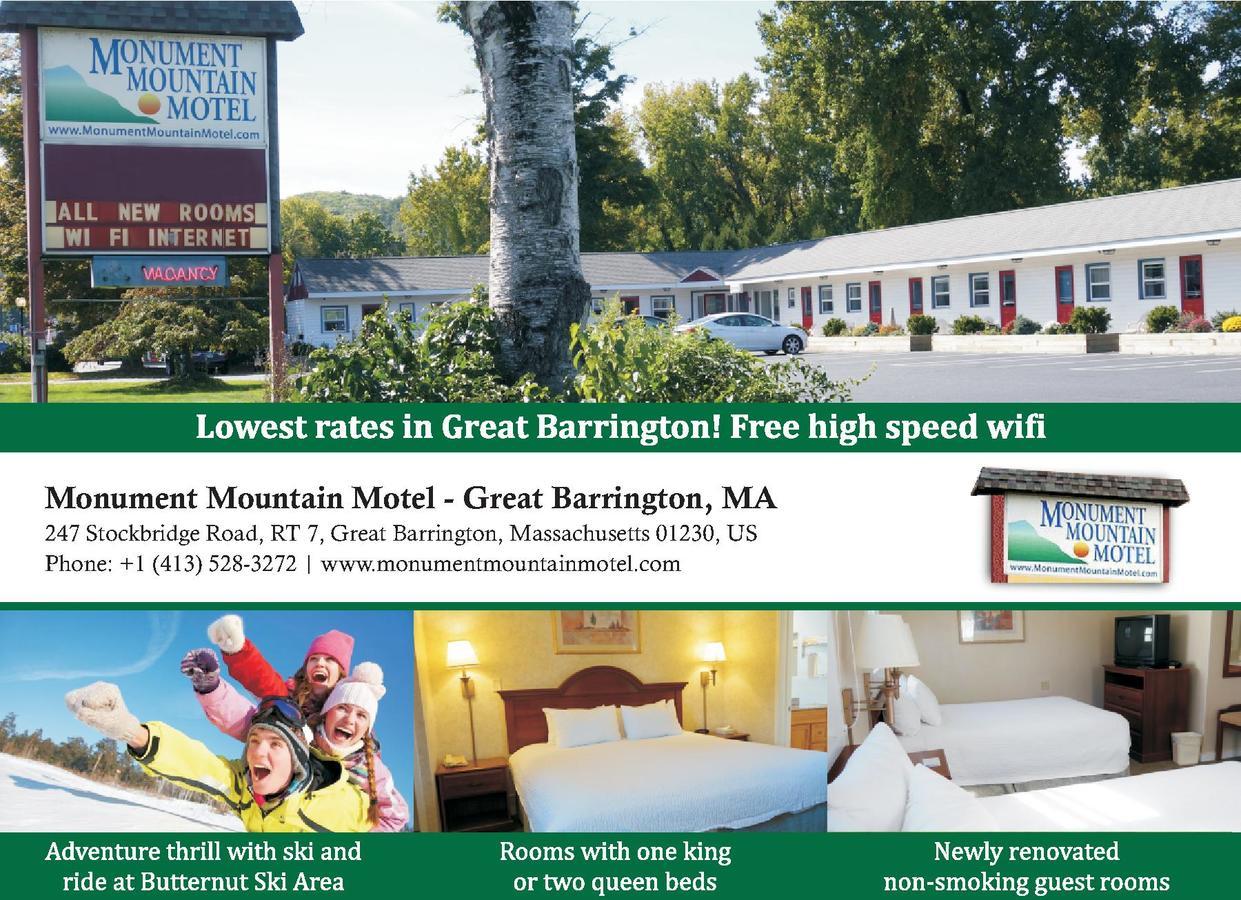 Monument Mountain Motel Great Barrington Exterior foto